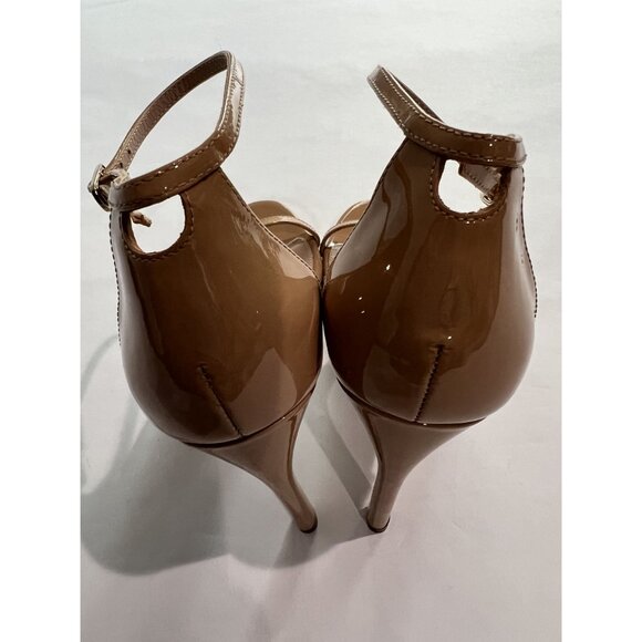 Stuart Weitzman Nudistsong Heel in Adobe - Picture 4 of 8